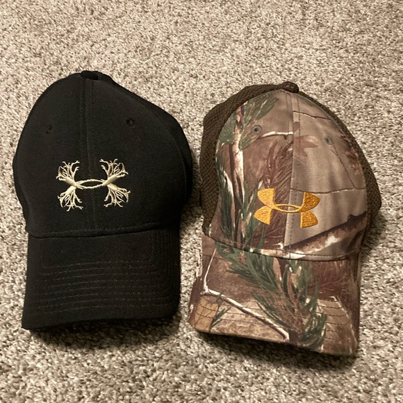 2 Under Armour men’s baseball caps, size large - Picture 1 of 9